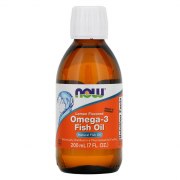 Заказать NOW Omega-3 Fish oil Lemon 200 мл