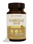Заказать Nutraway Vitamin D3 + K2 5000 IU + 50 мкг 60 таб N