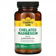 Заказать Country Life Chelated Magnesium 250 мг 180 таб