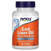 Заказать NOW Cod Liver oil 1000 мг 90 капс