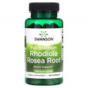 Заказать Swanson Full Spectrum Rhodiola Rosea Root 400 мг 100 капс