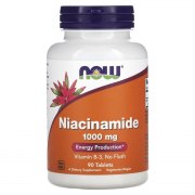 Заказать NOW Niacinamide 1000 мг 90 таб