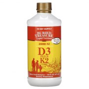 Заказать Buried Treasure D3 plus K2 2000 IU 473 мл