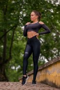 Заказать BonaFide Лосины Correct Strip Skin Edition (Black)